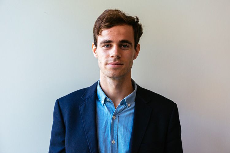 Martin Grimont, 26, project manager for climate and environmental performance for Paris 2024